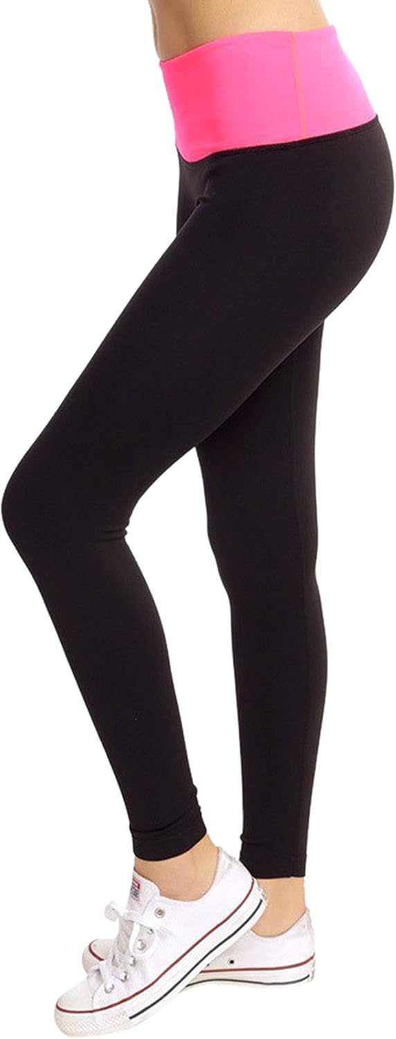 tobeinstyleレディースカラーブロックヨガパンツ US サイズ: S