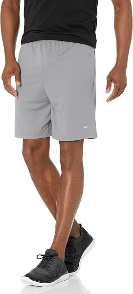 Amazon Essentials Men's Athletic Basketball Gym Shorts, Breathable Moisture…