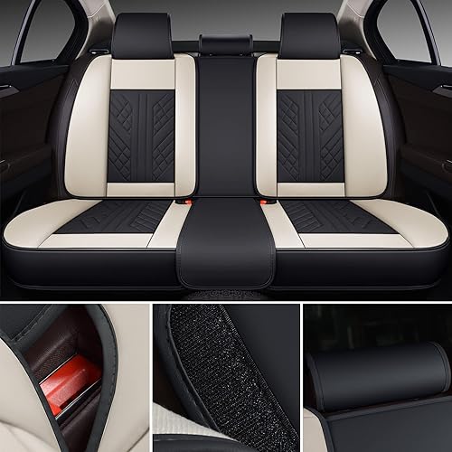 Miniatura 220 de GXT Bench Seat Cover, Premium Faux Leather Bench Seat Covers for Trucks - Universal Fit for Most Sedans SUV Pick-up Truck, Durable for Long Lasting