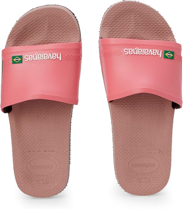 Havaianas Slide Brasil Navy Blue 29 30 Flip Flops Unisex
