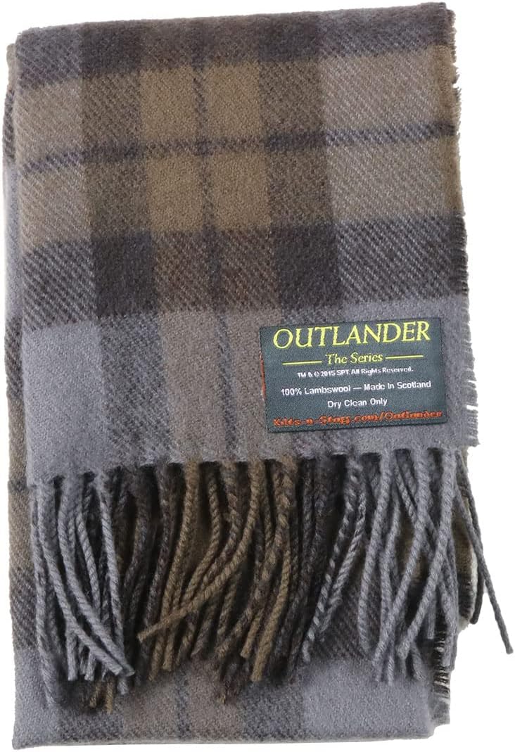 OUTLANDER Scarf Premium Lambswool Tartan