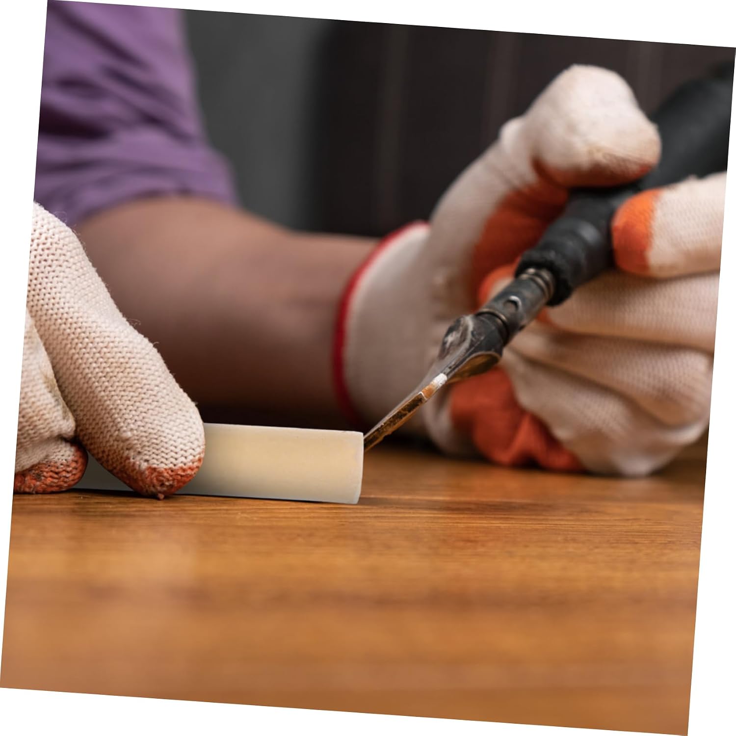 SOLUSTRE 2Pcs Furniture Repair Markers Wood Scratch Fillers for Seamless Touch Up Surfaces Easy to Use Fix for Scratches Tables and Floors and Convenient
