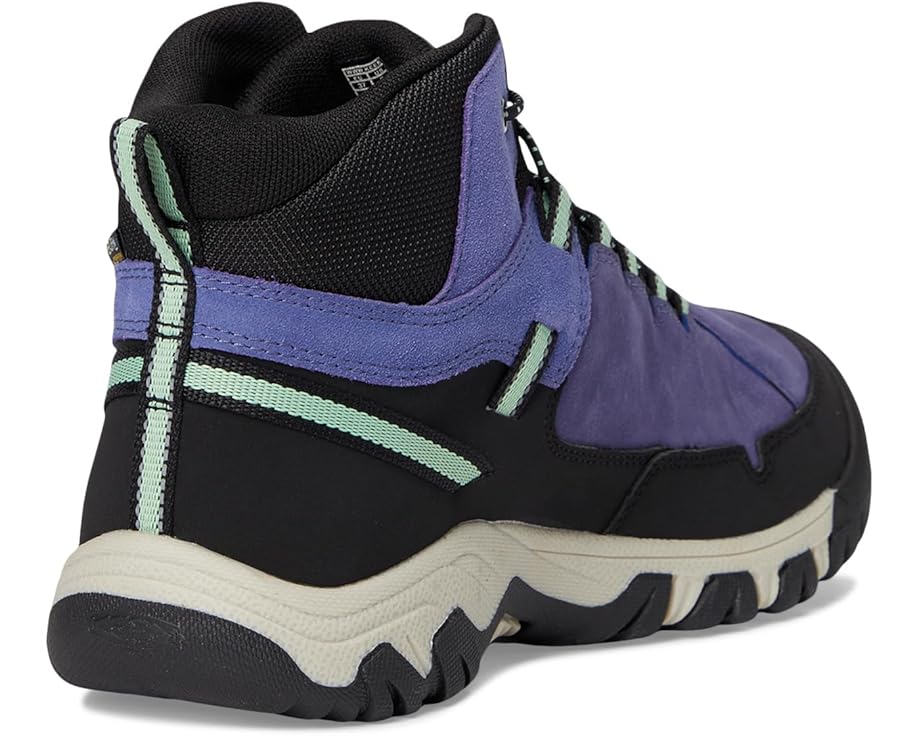 KEEN Kids Targhee 4 Mid Height Durable Comfortable Waterproof (Little Kid/Big Kid) - Back View