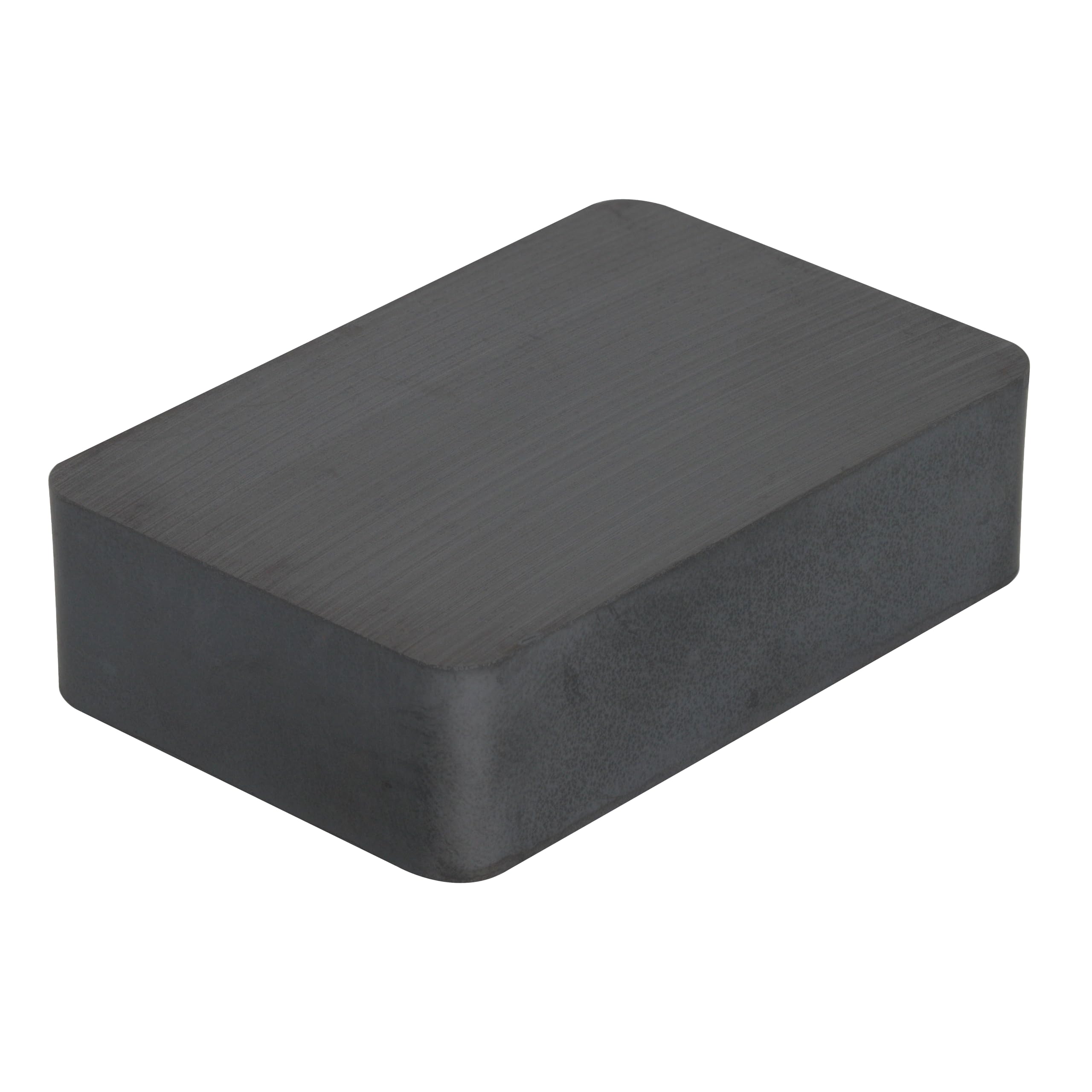 Y30BH Ferrite Magnet for Arts, Crafts, Model Making, DIY, Hobbies, Office, and Home - 75mm x 50mm x 20mm thick - 5kg Pull