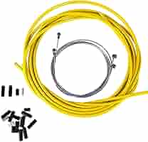 Kit Cavo E Guaina Freno Per Bici In Teflon - Marrone, 1.7m + 3m - Foto 7