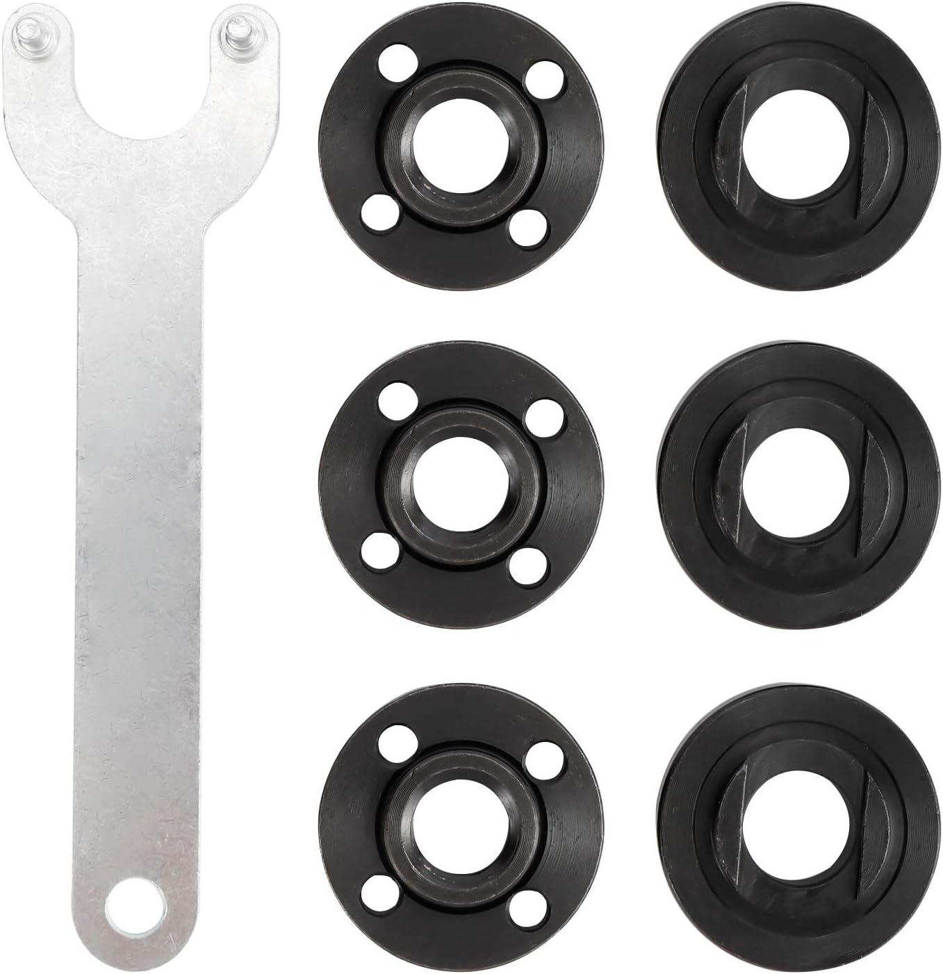 WerkWeit Grinder Angle Spanner Wrench Flange Nut Kit, 1PCS Angle