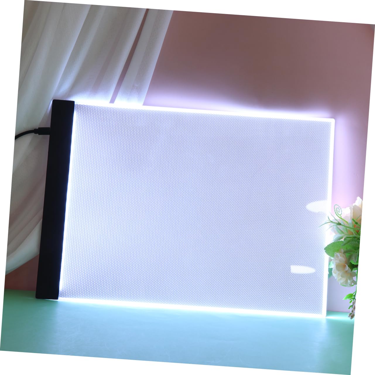 Table Lumineuse de Traçage A4 Blanche Ultra Fine en Acrylique