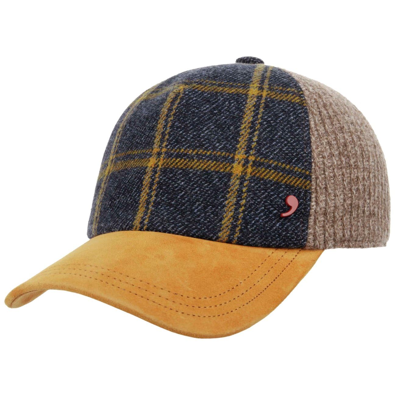 Gorra Milaco WoolD’Este Mujer/Hombre - Made in Italy de Lana Beisbol Hebilla Metal, con Visera, Forro Verano/Invierno Primavera Verano Otoño Invierno