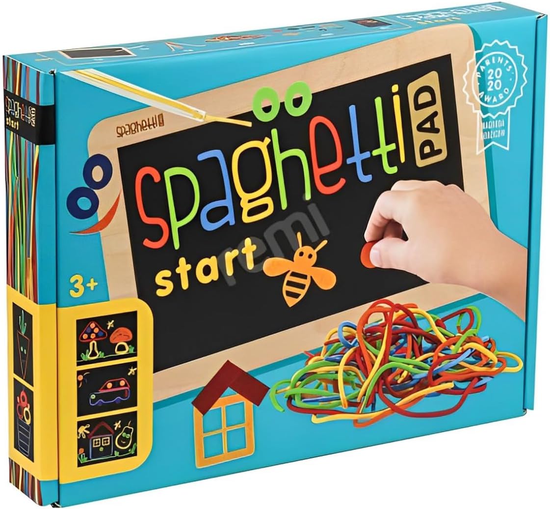 Spaghetti Start Creative Fine Motor & Writing Skills Activity Set – Imagination Builder & Hand Strength Trainer for Learners