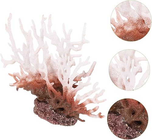 Miniatura 9 de FUOYLOO Fish Tank Coral Ornaments Faux Plant Artificial Plants mariposas decorativas para pared Small Aquarium Plants Simulated Coral Reef Fake