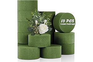 TAOPE Green Styrofoam Foam Blocks for Lifelike Flower Arrangements