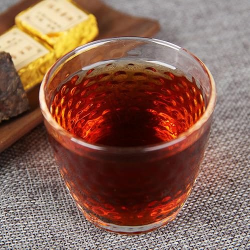 Miniatura 8 de Pu'er Xiaotuo Tea 2003 Jiazi Xiao fang Brick Pu'er 10.58 oz Té cocido Mini Xiaofang Brick 10.58oz