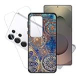 BMPNLSZ TPU Cover for MMY I25 Ultra + HD Tempered Glass, Silicone Shell Bumper Protective Back Case - 9 Hardness Anti-Scratch Screen Protector for (6,9