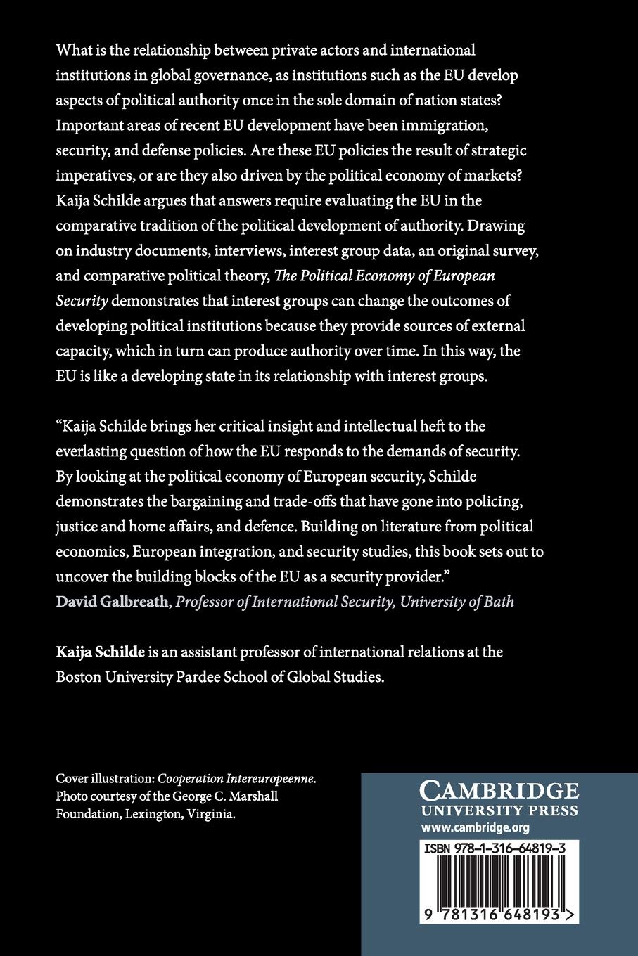 The Political Economy of European Security