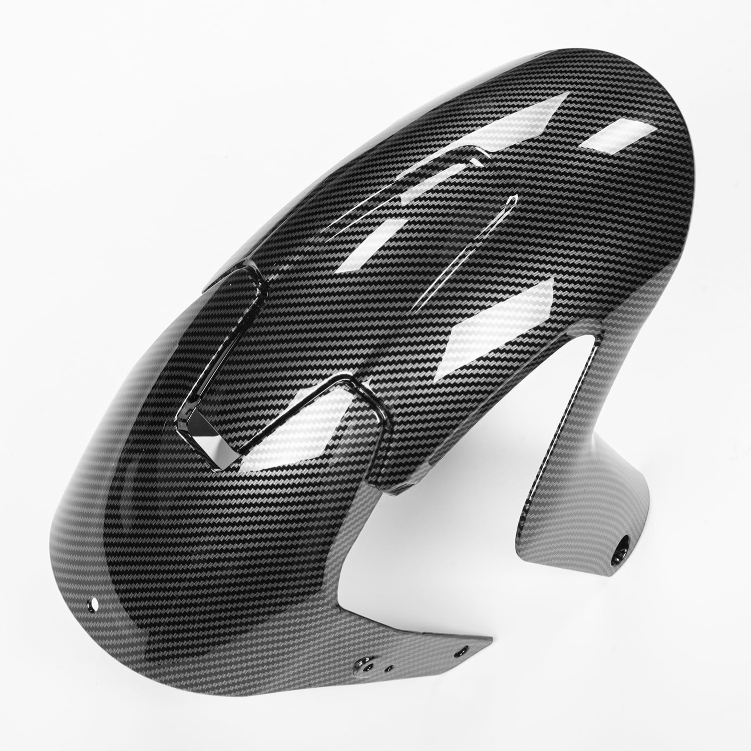 Motorcycle Front Wheel Splash Guard for RS660 Mudguard Cover Replacement Compatible with A.prilia RS660 RS 660 RS-660 R-S 660 2020 2021 2022 2023 2024 Front Fender Mud Flap 20-24 (Carbon Fiber Look)