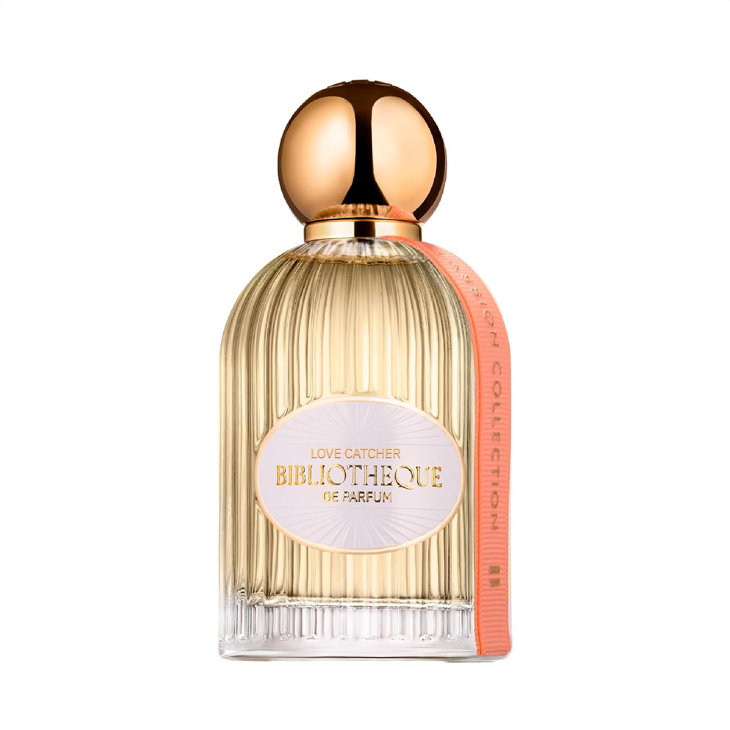 Bibliotheque de Parfum Love Catcher Eau de Parfum Spray - Fresh Citrus Perfume for Women - Long Lasting Fragrance with Notes of Magnolia, Tangerine, Pink Pepper, Bergamot & Musk - 3.4 Ounce