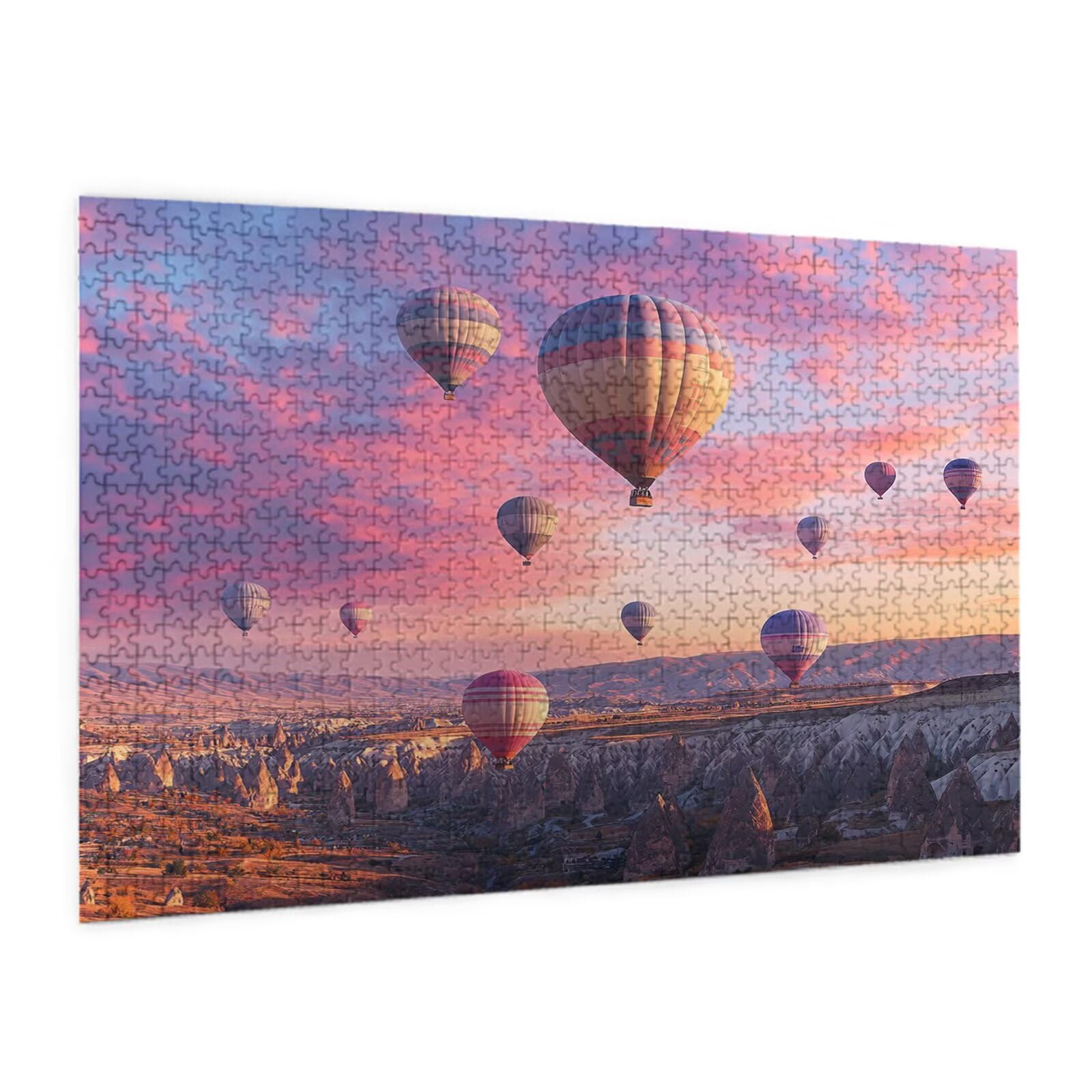 Puzzle Turquía Puzzle 1500 Piezas,Paisaje Rompecabezas Desafiante,Juego Puzzles Adultos,Impresión de Alta Definición Colorido Puzzles Madera con Caja de Regalo,Home Decoration,Regalo Mujer,p661t