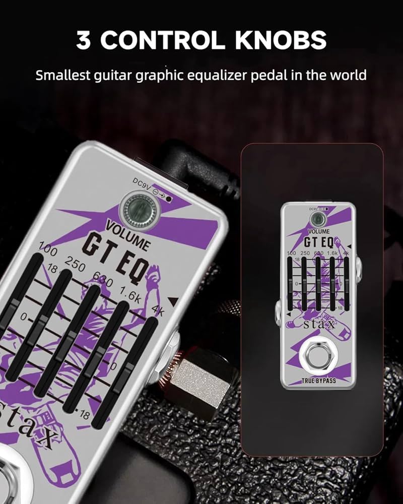 Amazon.com: Stax 5-EQ Band Parametric Equalizer (100Hz 250Hz Amazon.com: Stax 5-EQ Band Parametric Equalizer (100Hz 250Hz