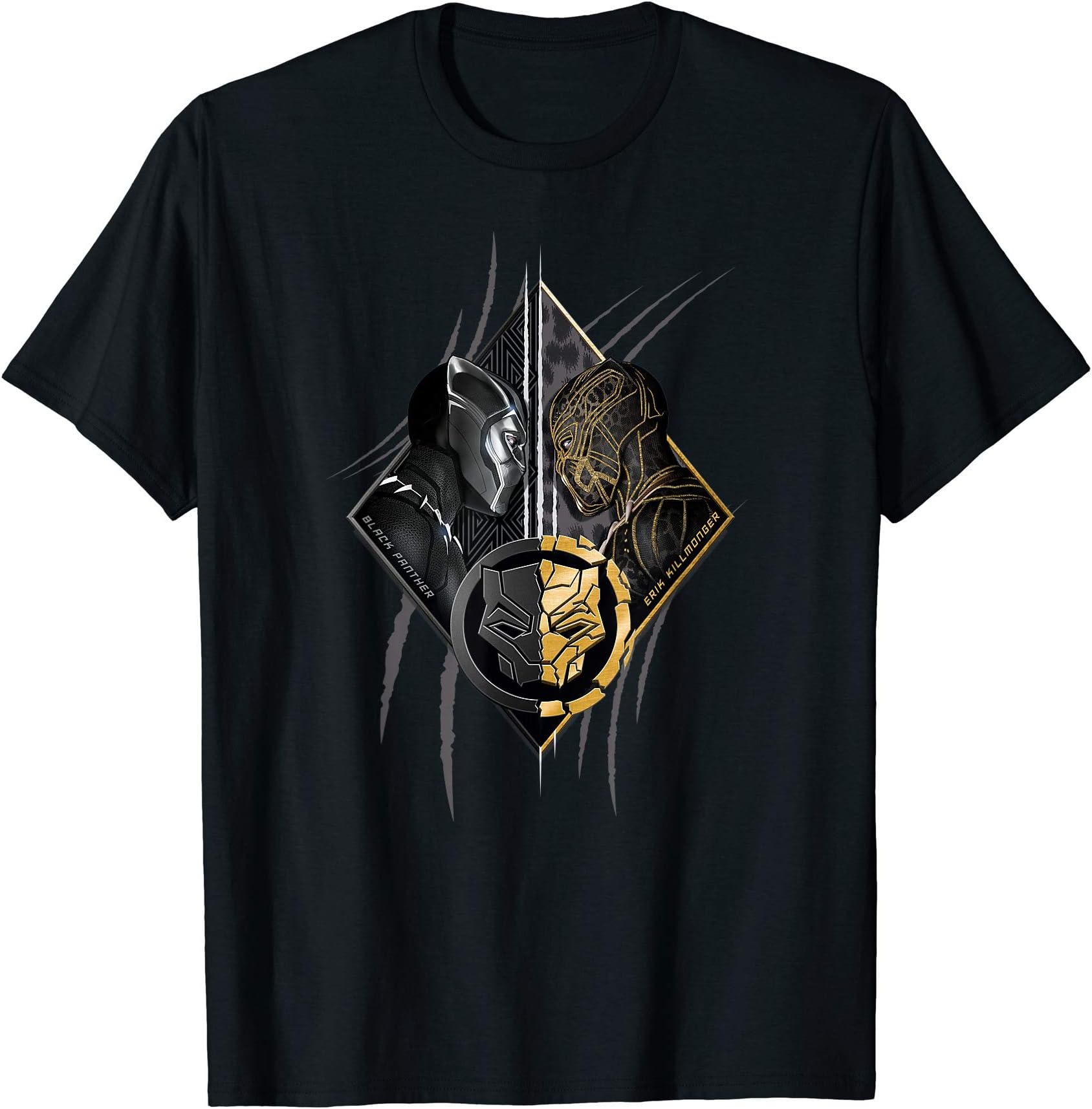 MarvelBlack Panther vs Killmonger T-Shirt