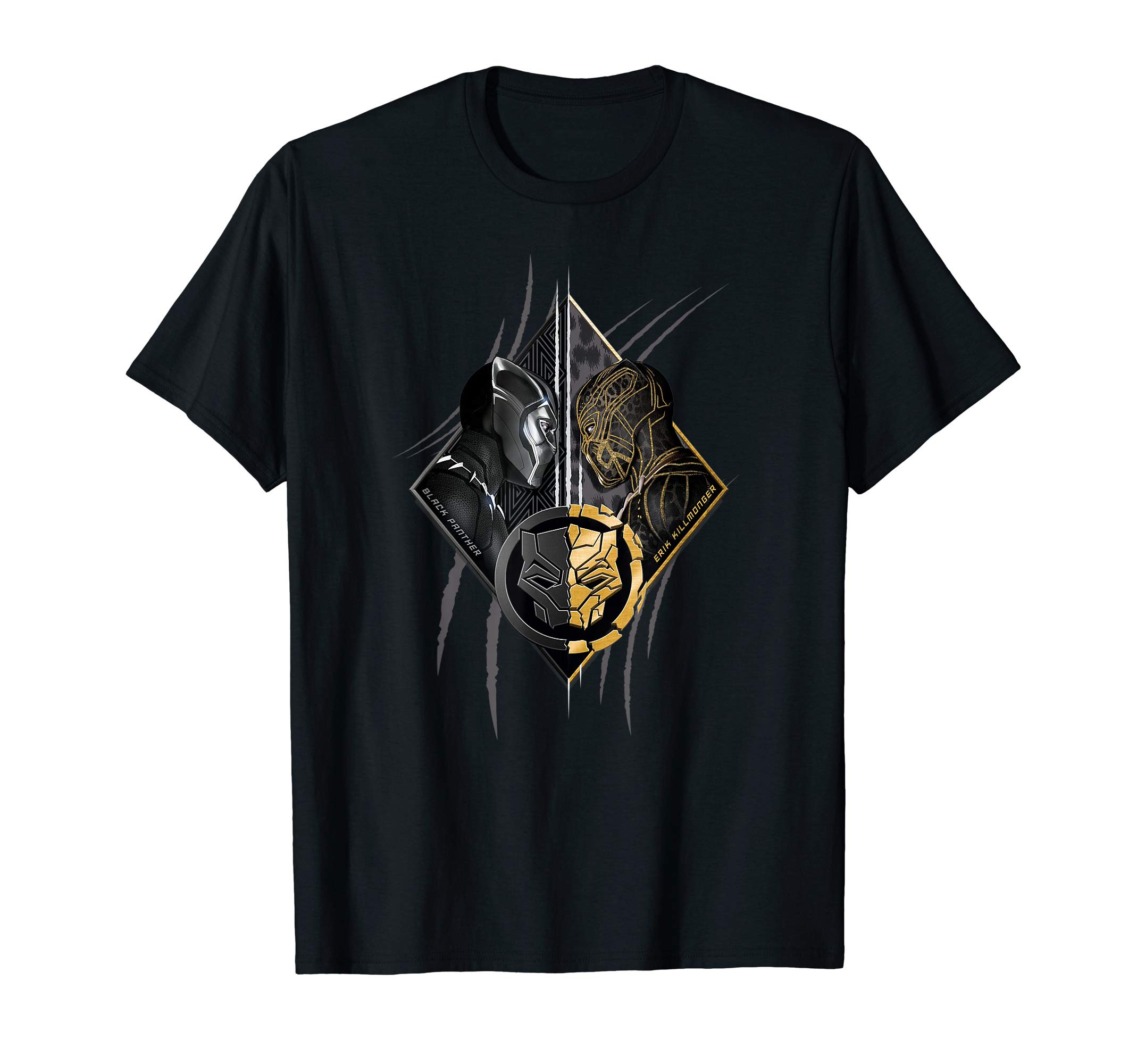 MarvelBlack Panther vs Killmonger T-Shirt