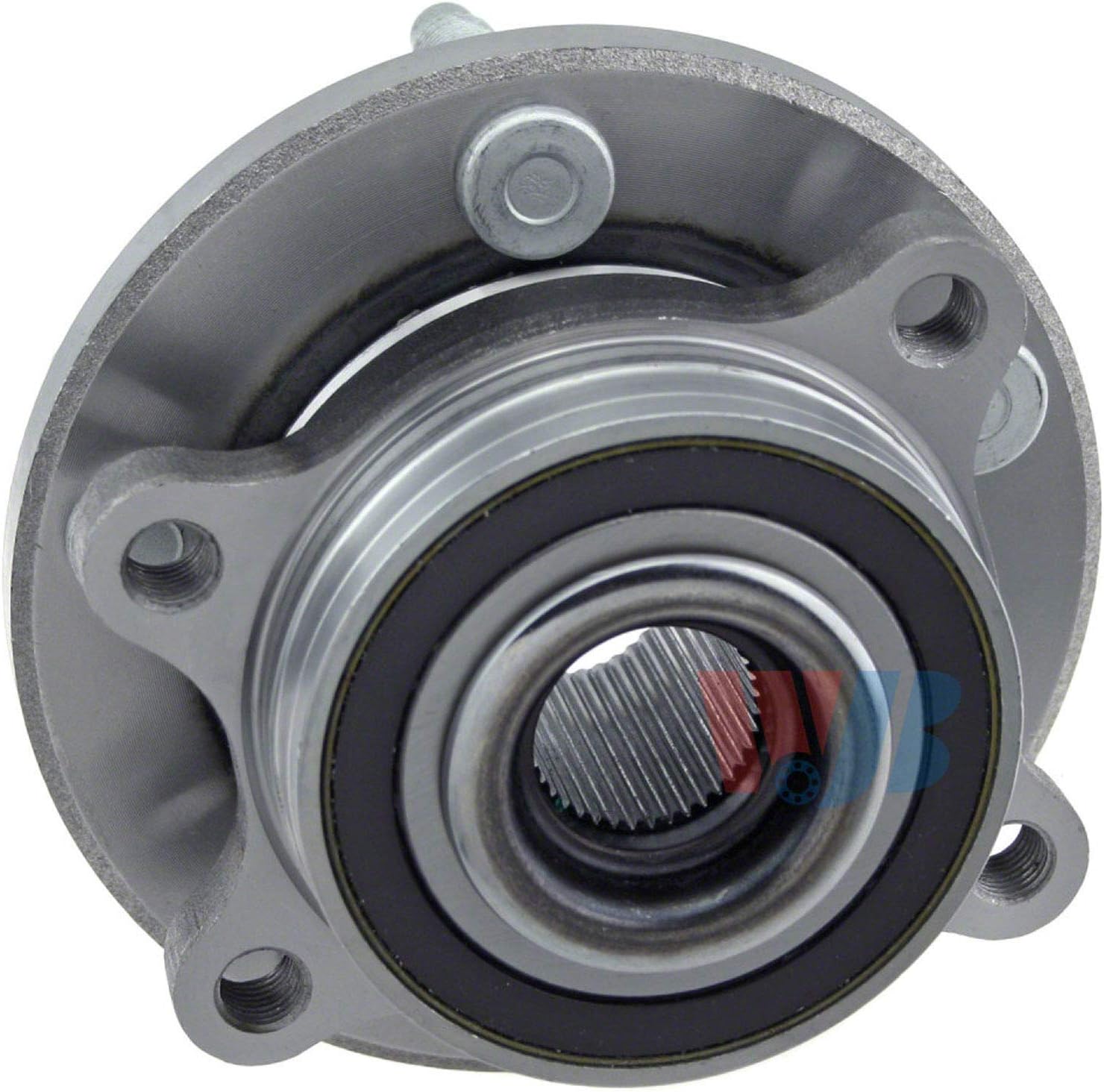 WJB WA513275HD Heavy Duty Version Front Wheel Hub Assembly Wheel Bearing Module Cross Timken HA590261 Moog 513275 SKF BR930742, 1 Pack