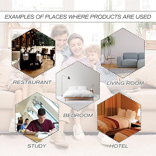 Miniatura 2 de Divisor de habitación, divisor de pared de 6 pies, pantalla de madera, 4 paneles, malla de madera, diseño tejido a mano, divisor de pantalla de