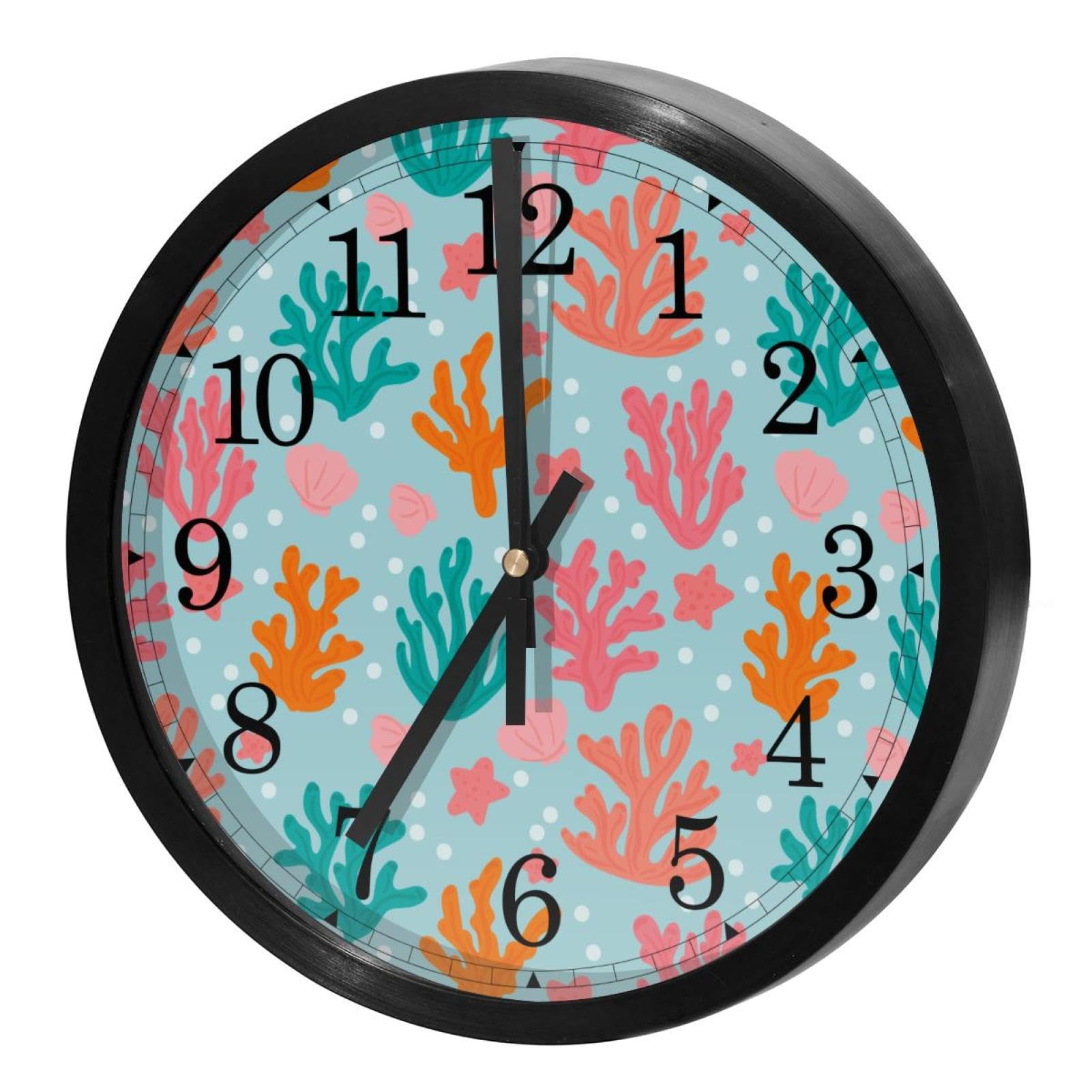 Horloge murale silencieuse sans tic-tac pour retrouver le sommeil et la concentration chez soi