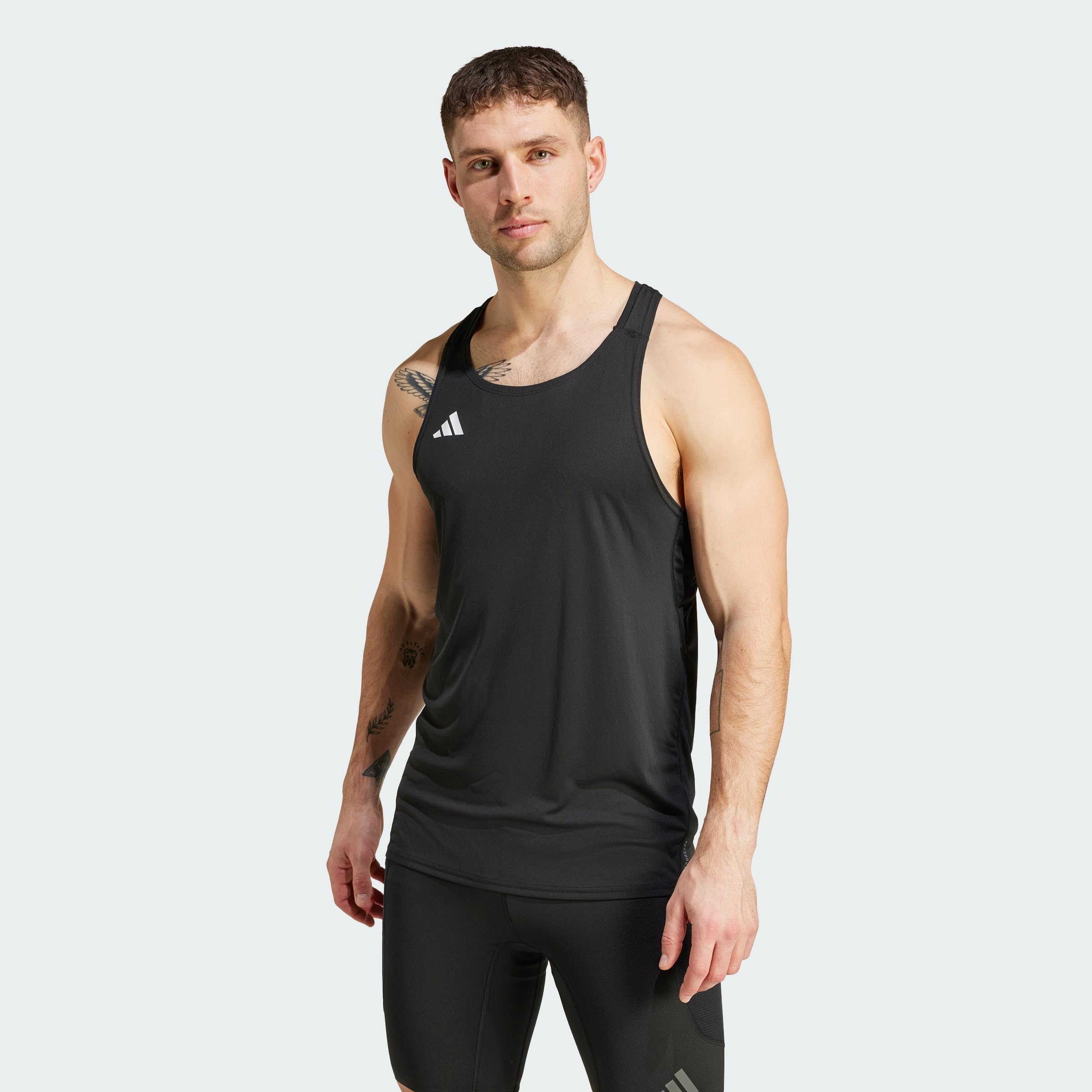 Adidas Adizero Essentials Singlet Black