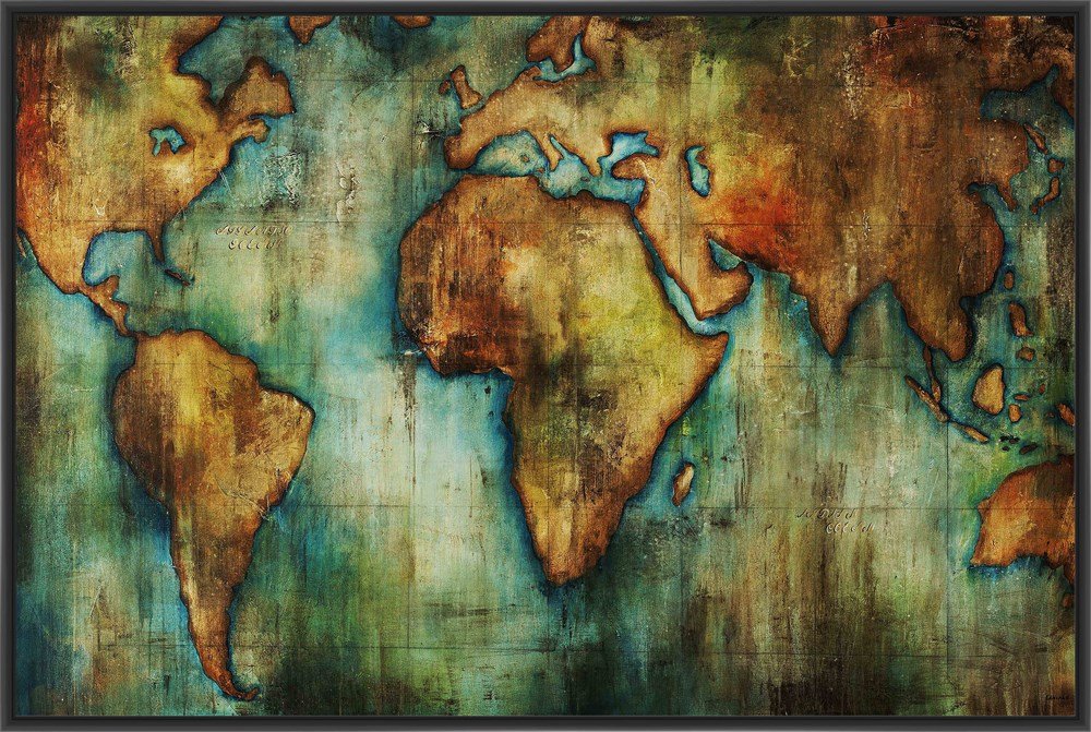 PTM ImagesQuest, Canvas Wall Art, Black