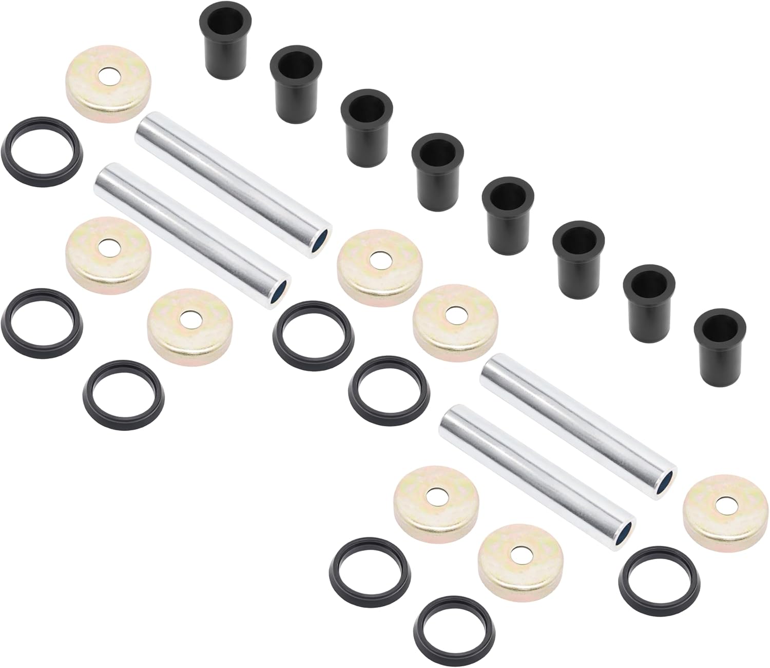 ALMULOO A-Arm Bushing Kit Compatible with Honda TRX500 520 Foreman Rubicon / TRX420 Rancher 2015-2022 Rear Left & Right Control Arm Replacement
