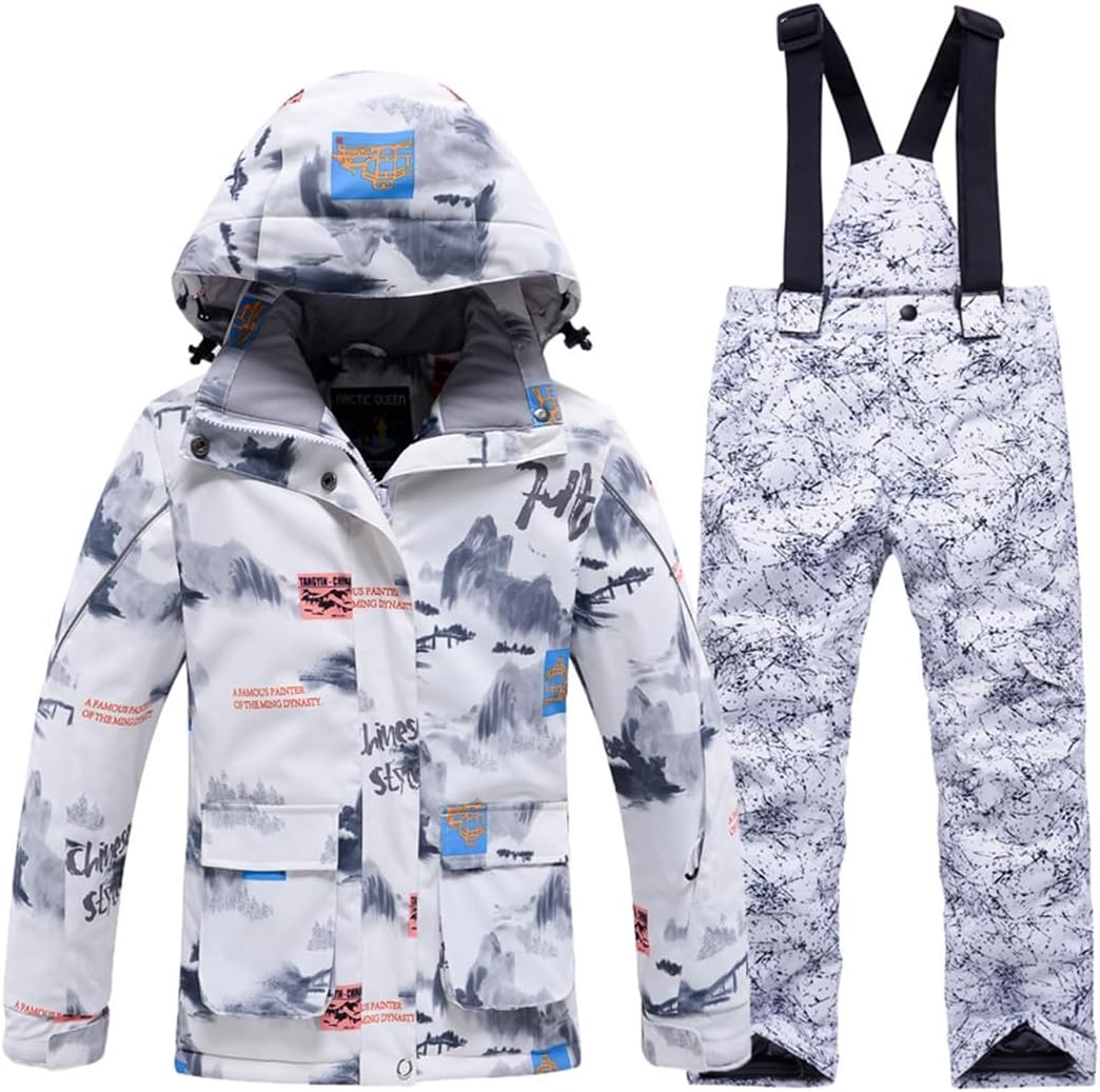 Amazon.co.jp: [SIGNORMOTO] スノーボードウェア 上下セット キッズ