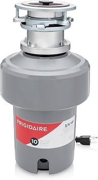 Frigidaire FF75DISPB1 HP Batch Feed Corded Garbage Disposer for Kitchen Sinks