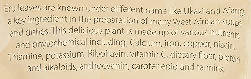 Miniatura 3 de KOPABANA Hojas secas de Eru  Okok  Afang  fumbwa  Okazi  koko  2oz