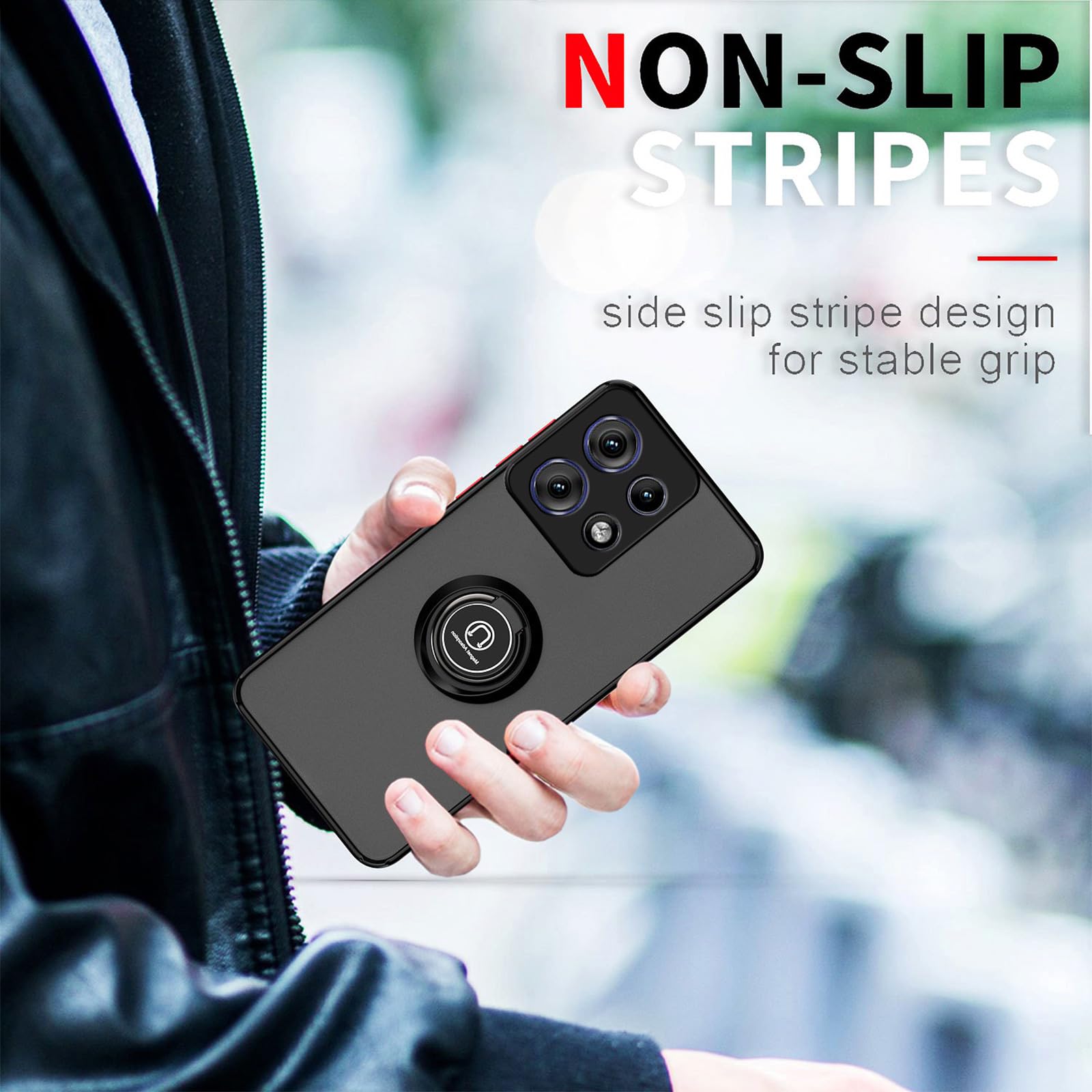 YSONCHAN Coque Pour Motorola Edge 50 Ultra 5G, Housse