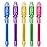 STENDA Invisible Spy Ink Pen 5 PCS, With UV Pen Light, Party Favors for Kids 8-12, Stocking Stuffers for Christmas, provide Thanksgiving, Halloween for Boys Girls Goodie Bag