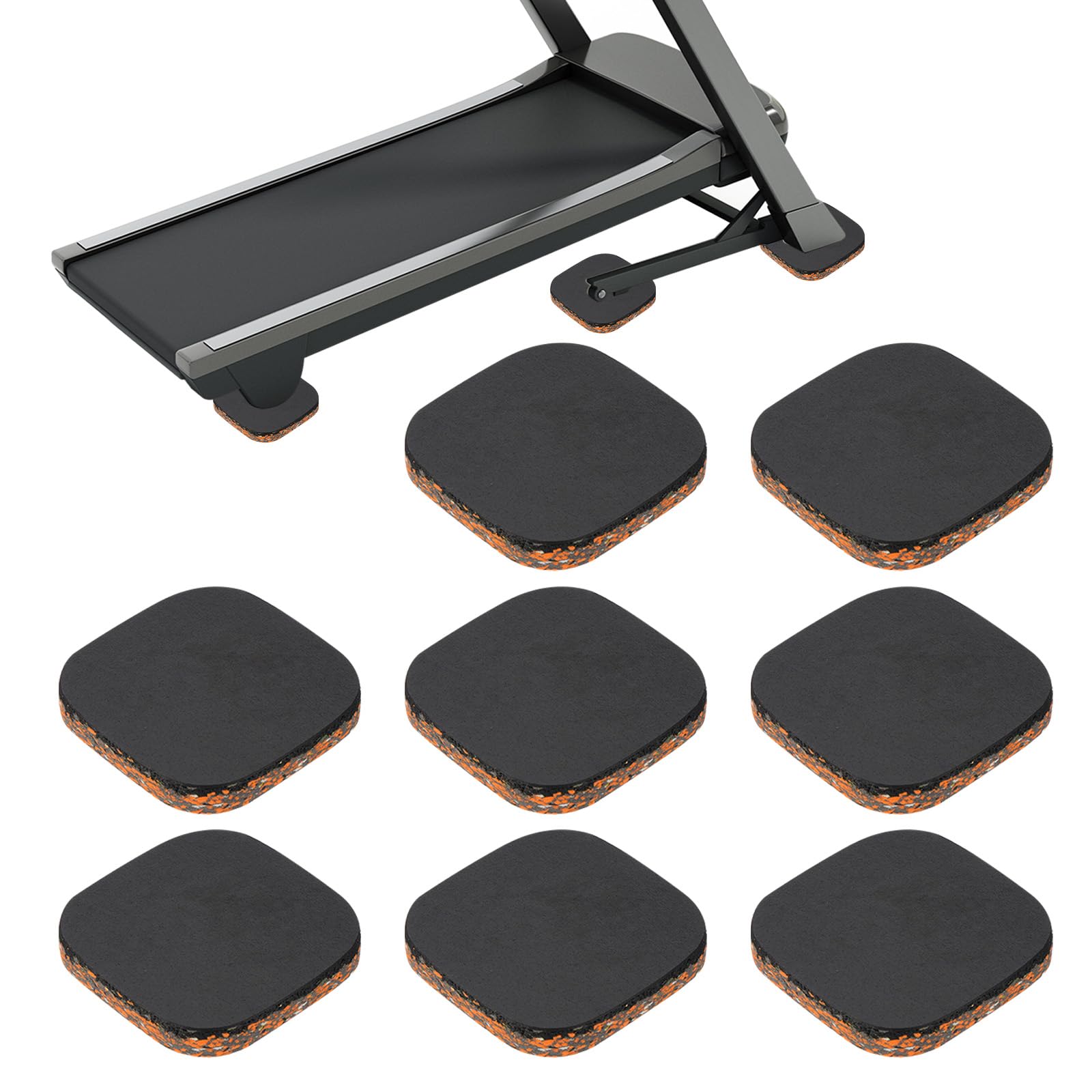 Tapis de sol en mousse PATIKIL 4x4x0.6 insonorisant pour équipement d'exercice