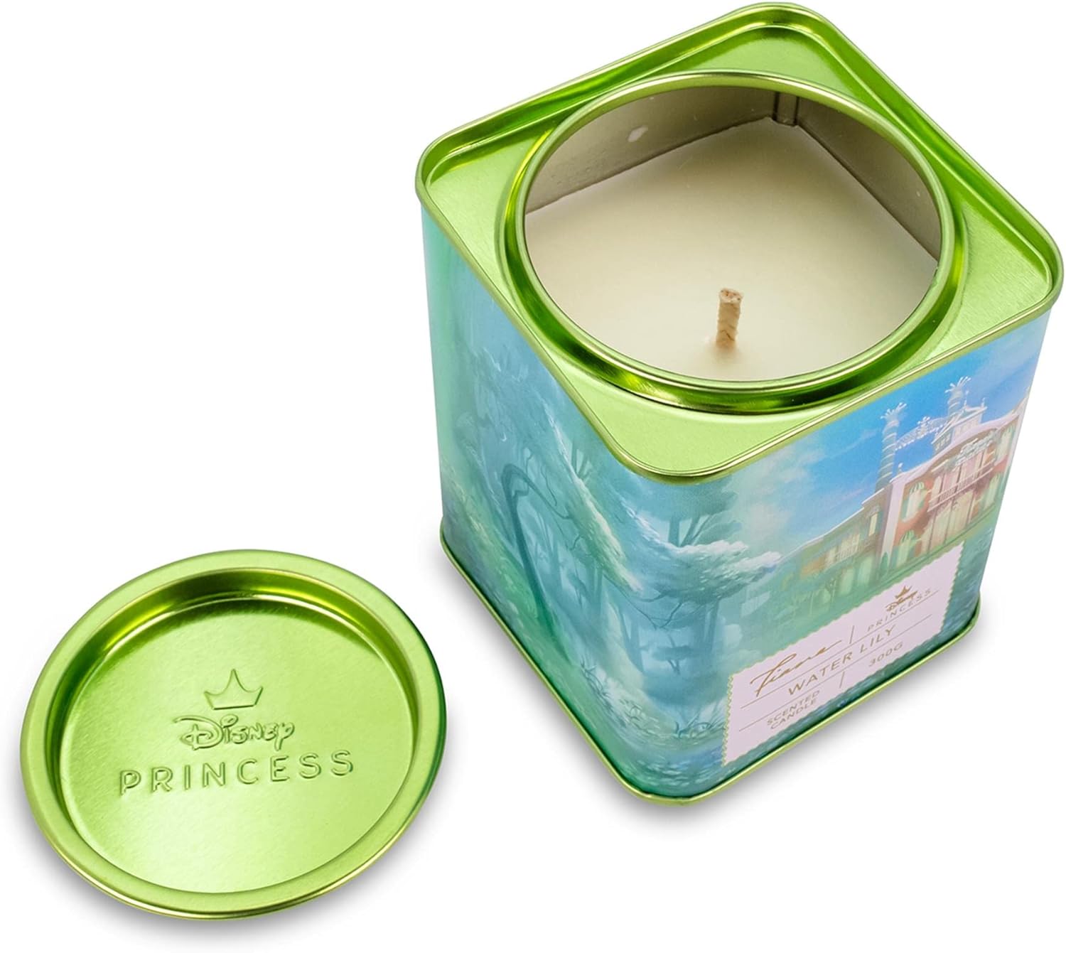 超歓迎 ディズニー プリンセス ホーム コレクション ティアナ 11オンス 香り付き ティー ブリキキャンドル ウォーターリリーアロマティックフレグランス 28時間燃焼 ホームデコール 引っ越しの際の必需品 かわいいギフトや収集品 Therapeuticapillows Ca