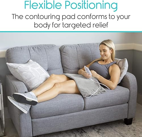 Vista 5 de Almohadilla térmica, de la marca Vive, Gris, 1