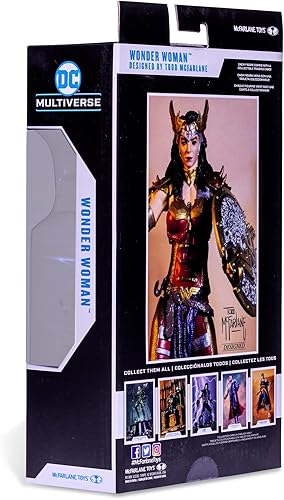 Miniatura 10 de Wonder Woman diseñada por Todd MCFARLANE