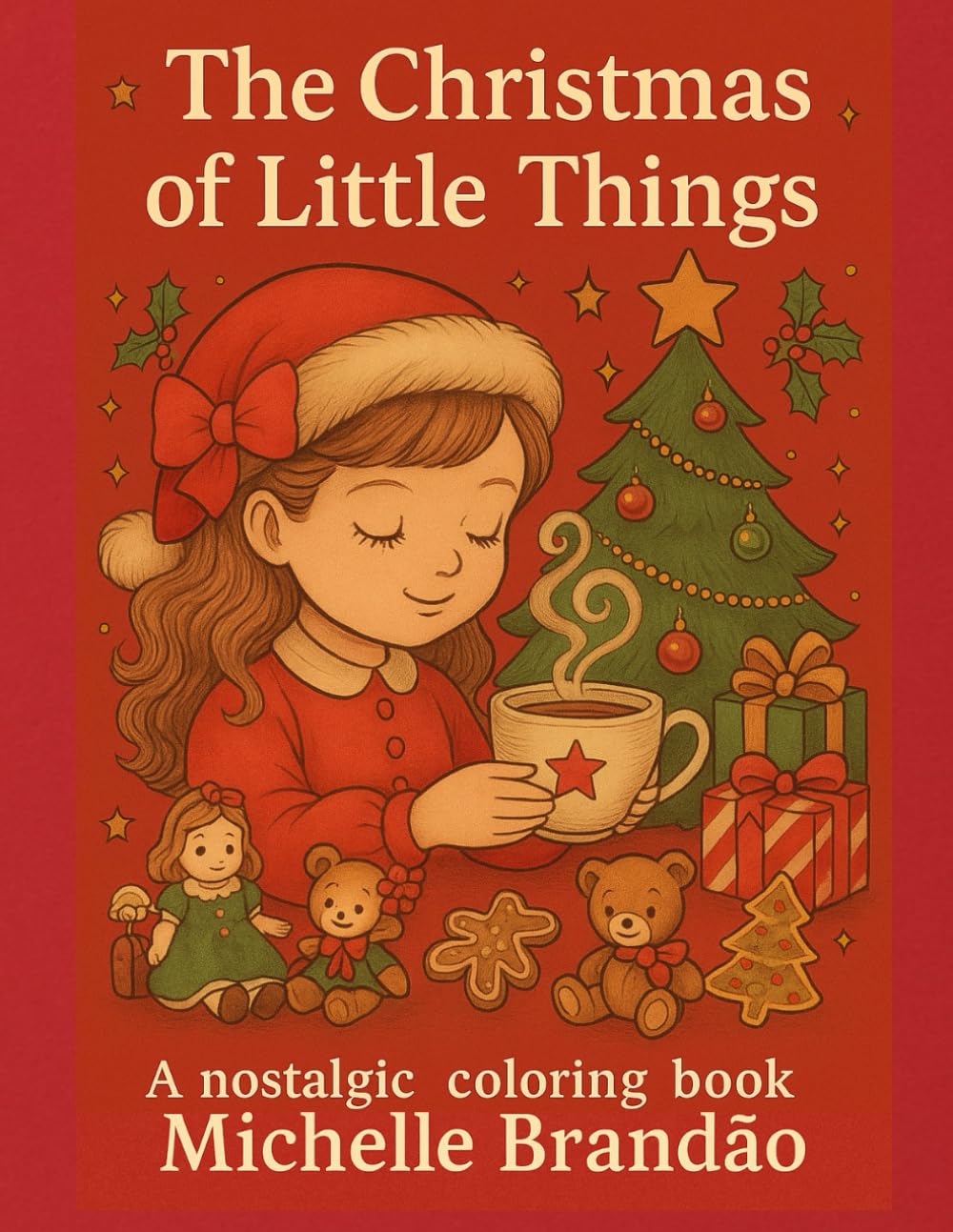 The Christmas of Little Things: A Nostalgic Coloring Book with Sweet Scenes to Celebrate Christmas