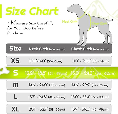 Miniatura 145 de Eagloo Arnés para perro de tamaño mediano, chaleco de servicio sin tirones con tiras reflectantes y asa de control, ajustable y cómodo para caminar