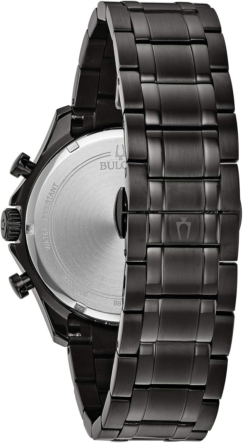 Miniatura 3 de Bulova Classic 98E118 - Reloj de pulsera para hombre acero inoxidable color negro