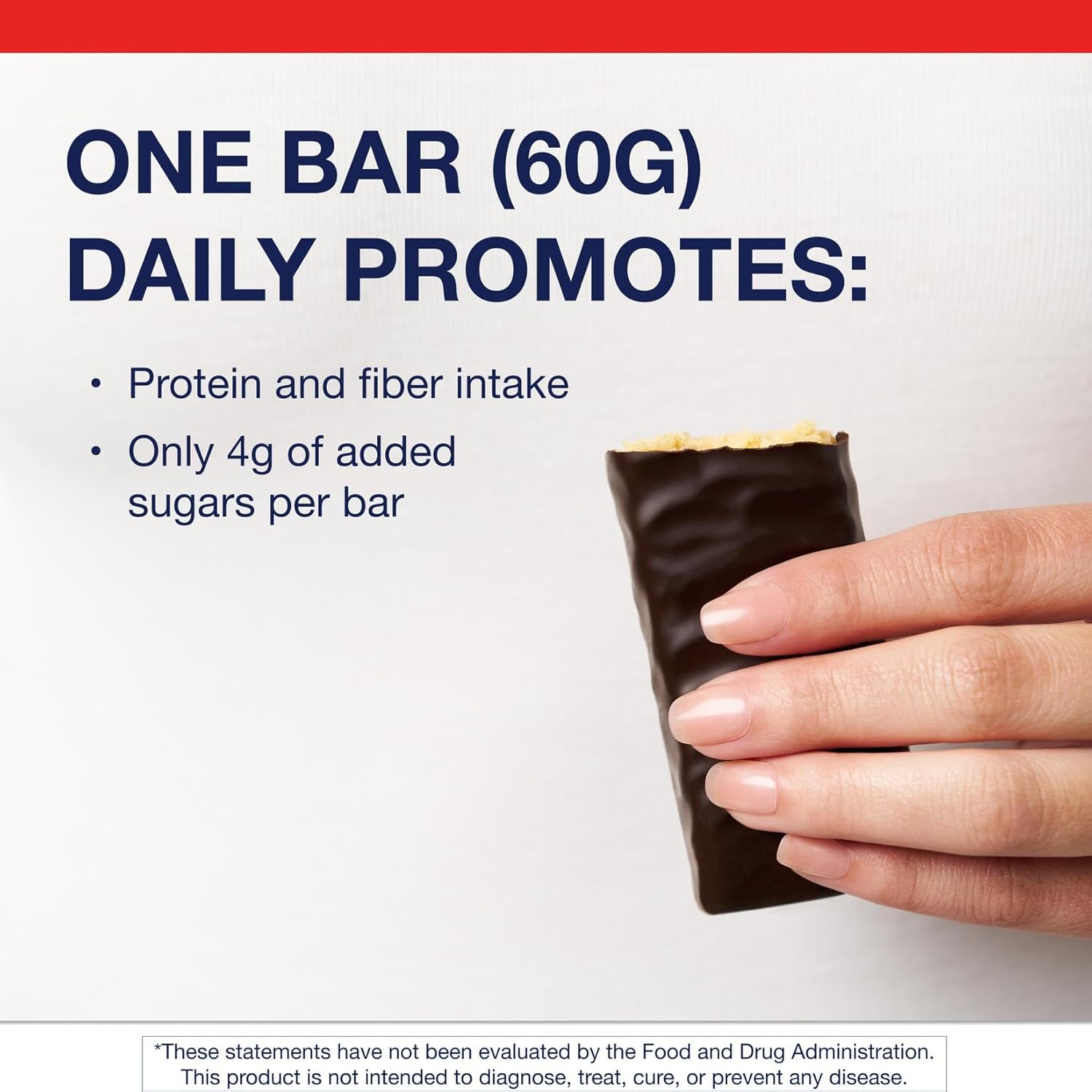 Metagenics Ultra Protein Bar - Protein Fitness Bar with 19 grams of Protein and 8 grams of Dietary Fiber, Peanut Butter Flavor, 12 Bars