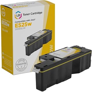 LD © Compatible Dell 593-BBJW / 3581G Yellow Laser Toner Cartridge for Dell Multi-Function E525w Printer
