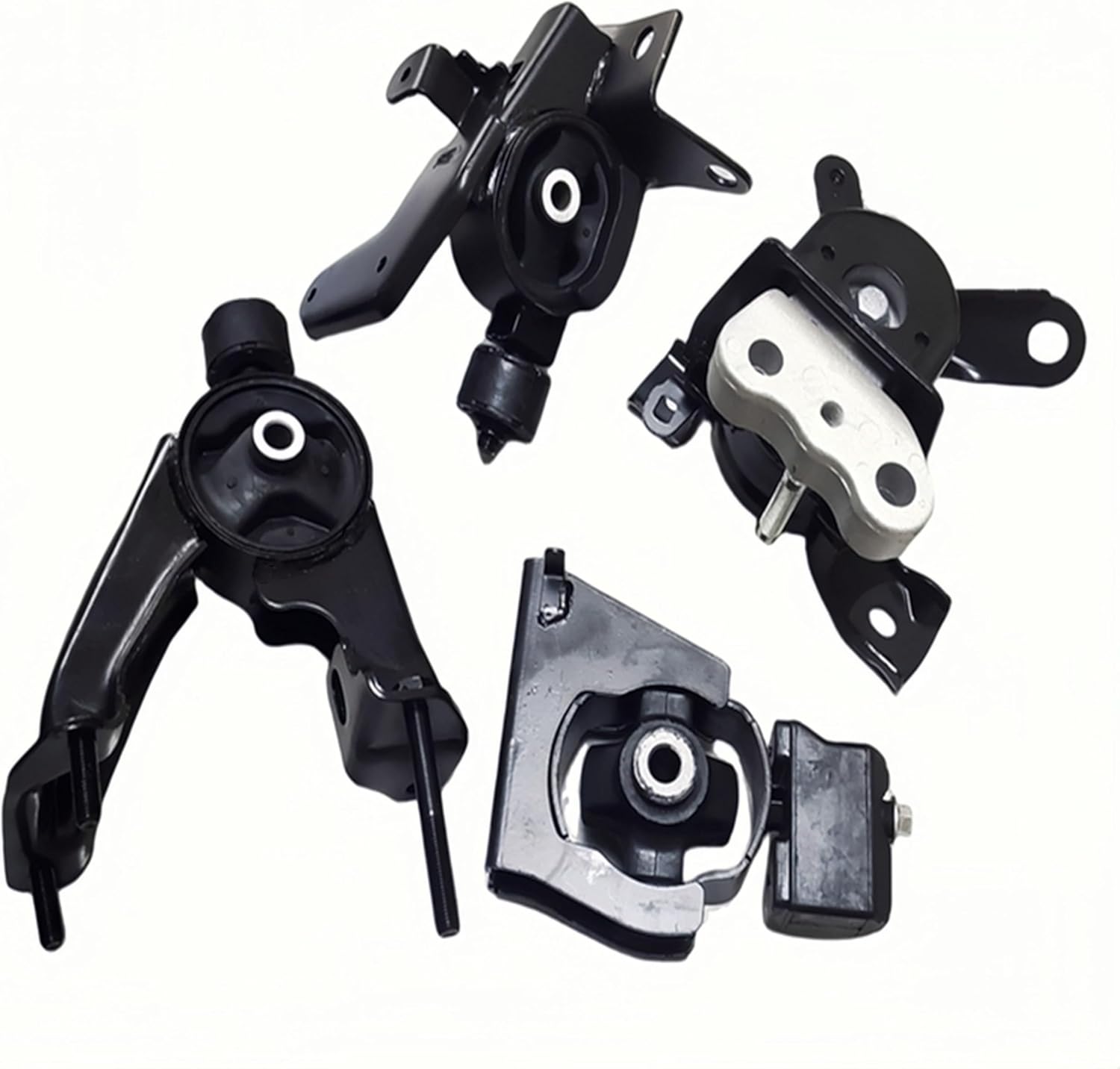 Yllhaoyuan Complete 4-Piece Engine Mount Set for 2009–2013 Toyota Corolla / Matrix