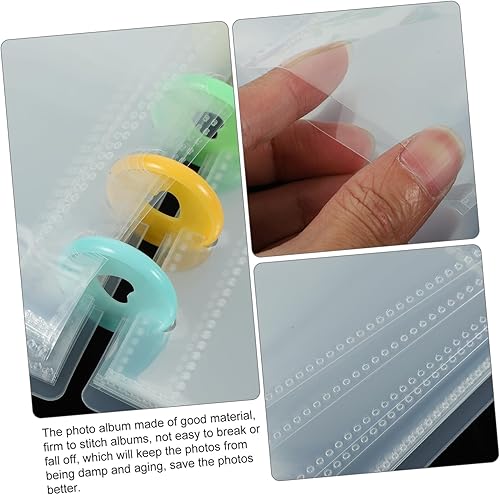 Vista 9 de 3 Inch Photo Album Delicate Photo Book Picture Collection Album Picture Album Book Photo Card Holder Photo Album Small Photos Book Jewlery Cards