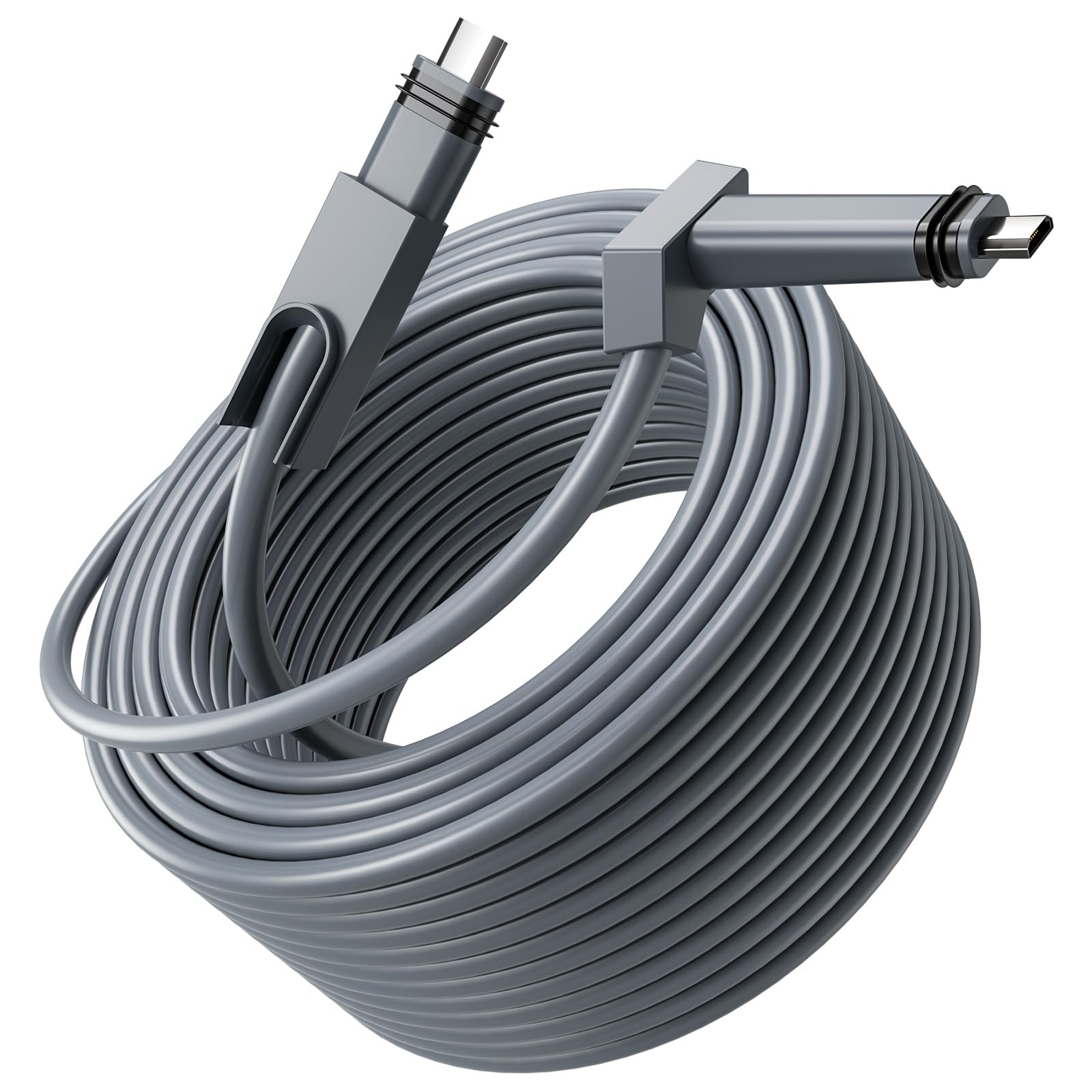 Ankndo Câble compatible avec Starlink Gen 2, 46 m (150 FT) ; câble de remplacement compatible avec Starlink Gen 2 pour satellite rectangulaire ; rallonge compatible avec Starlink
