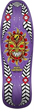 Powell Peralta Nicky Guerrero スケートボード Powell Peralta Nicky Guerrero Mask Skateboard Deck Blue - 10