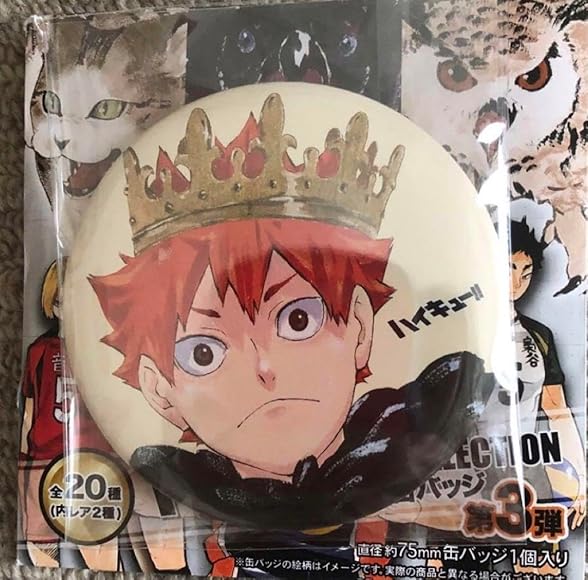 Amazon.co.jp: ハイキュー コレクション缶バッジ 第3弾 コレ缶 日向翔  