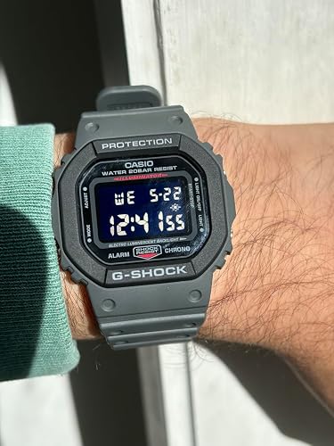 Amazon | カシオ メンズ 腕時計 G-Shock スクエア デジタル ブラック